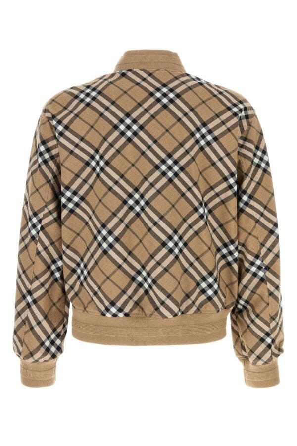 Burberry Embroidered Polyester Blend Bomber Jacket Size US M / EU 48-50 / 2 - 4 Thumbnail