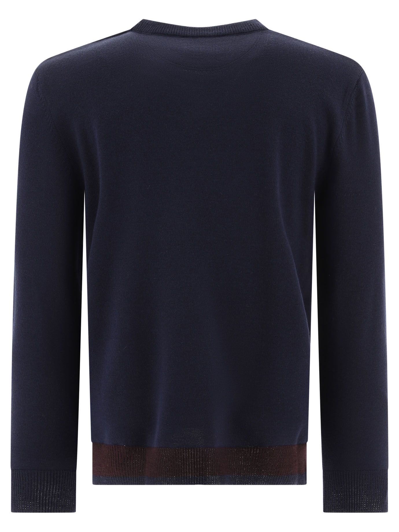 Valentino Sweater With Rubberised V Detail Size US M / EU 48-50 / 2 - 2 Thumbnail
