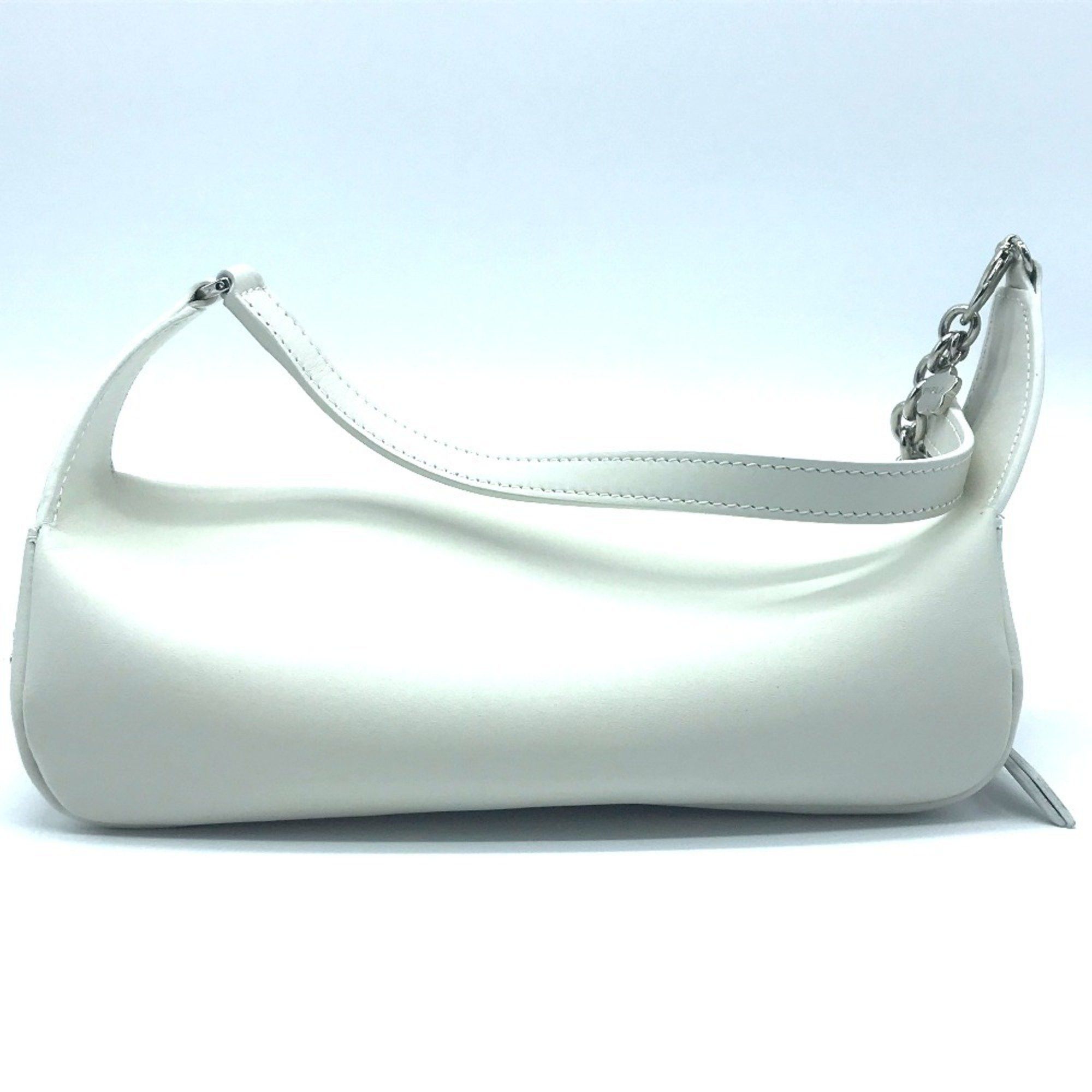 Furla FURLA Studded Isola Chain Waist Bag Body Leather Women's White x Size ONE SIZE - 4 Thumbnail