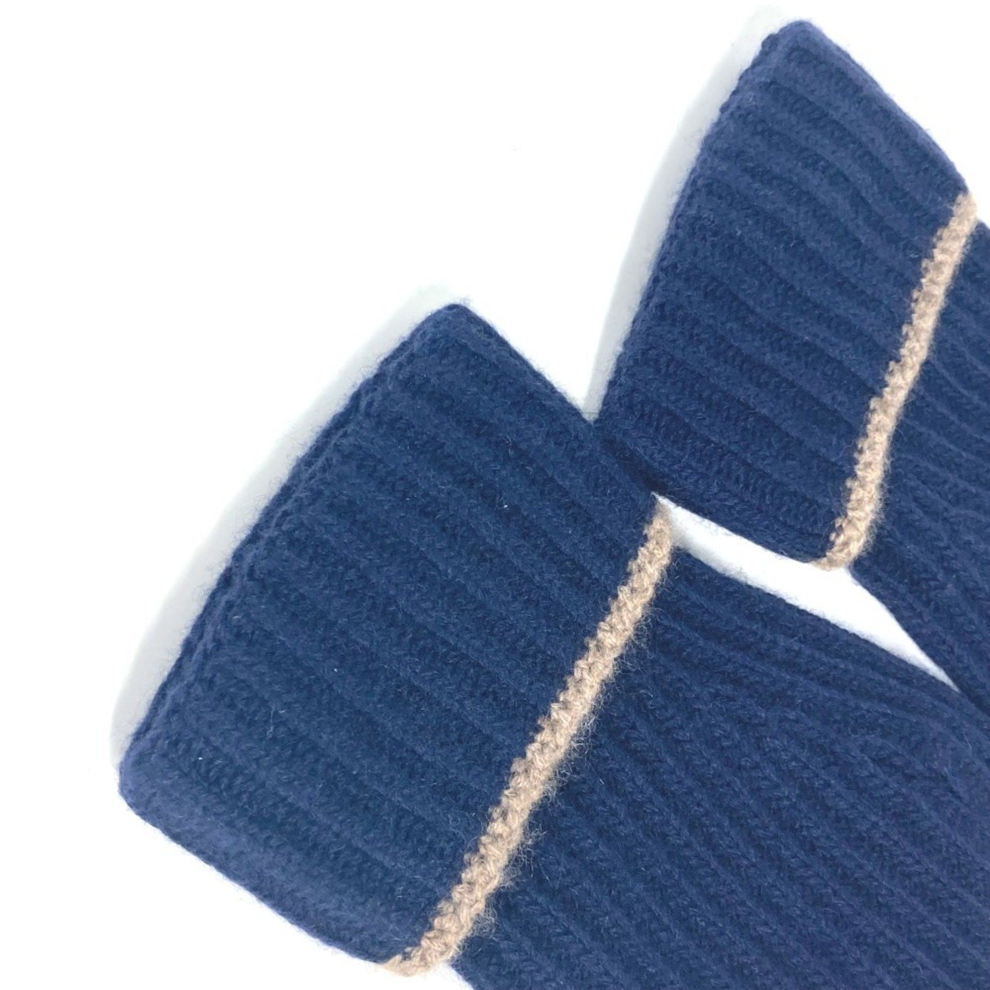 Louis Vuitton Louis Vuitton Patch Gloves Cashmere Men's Navy Size ONE SIZE - 6 Thumbnail
