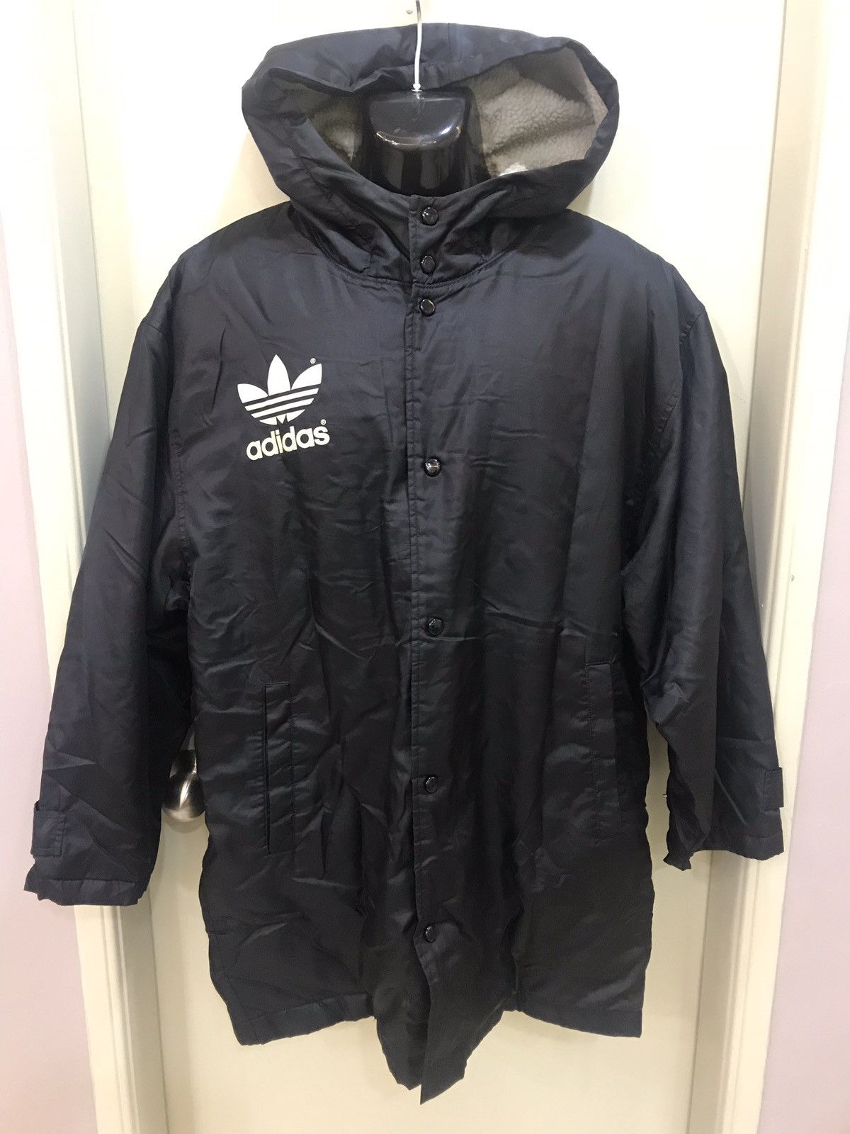 Adidas × Descente × Vintage 90S ADIDAS DESCENTE BIG LOGO TREFOIL SWEATSHIRT JUMPER Size US M / EU 48-50 / 2 - 1 Thumbnail