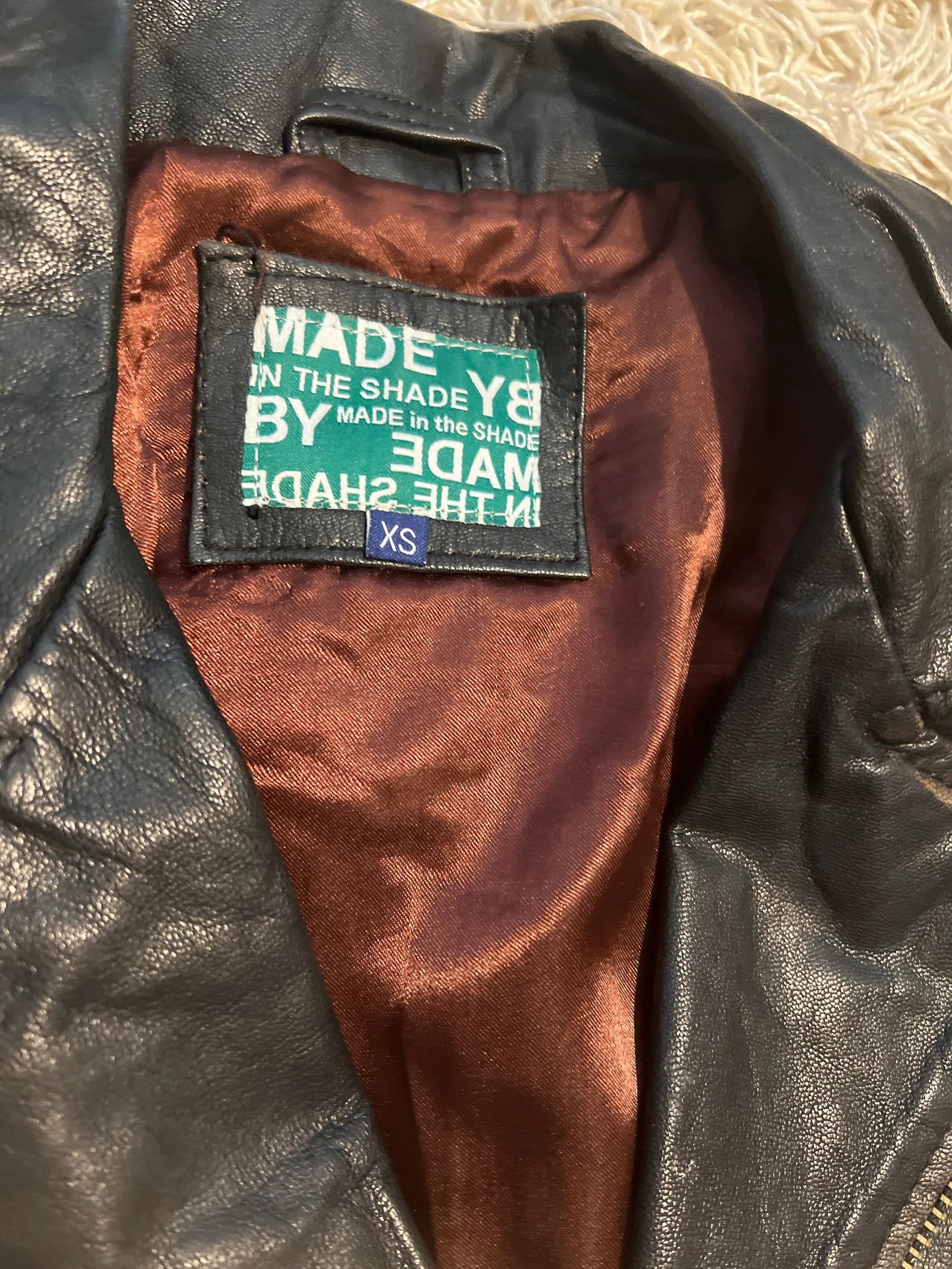 Made In The Shade Made in The shade Leather Jacket Size XS / US 0-2 / IT 36-38 - 2 Thumbnail