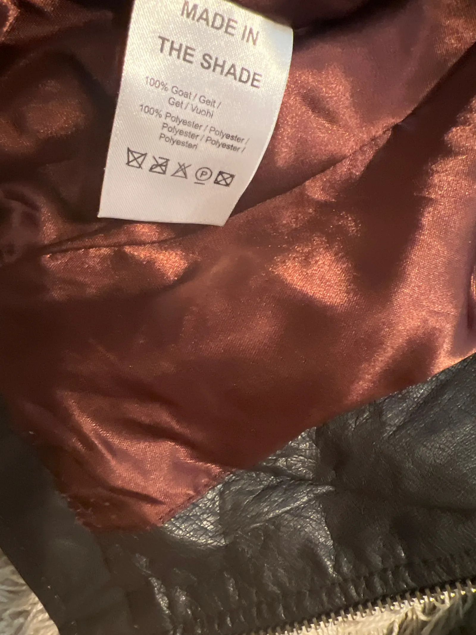 Made In The Shade Made in The shade Leather Jacket Size XS / US 0-2 / IT 36-38 - 3 Thumbnail