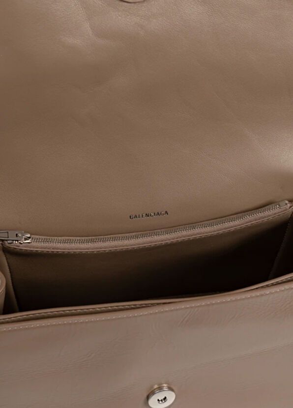 Balenciaga Crush Medium Sling Bag in beige Size ONE SIZE - 4 Thumbnail