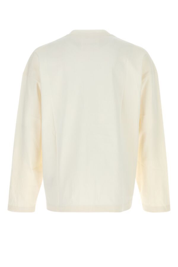 Jil Sander White Cotton T-Shirt Size US XL / EU 56 / 4 - 4 Thumbnail