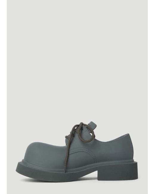 Balenciaga Steroid Lace-up Ankle Rubber Boots Size US 8 / EU 41 - 2 Thumbnail