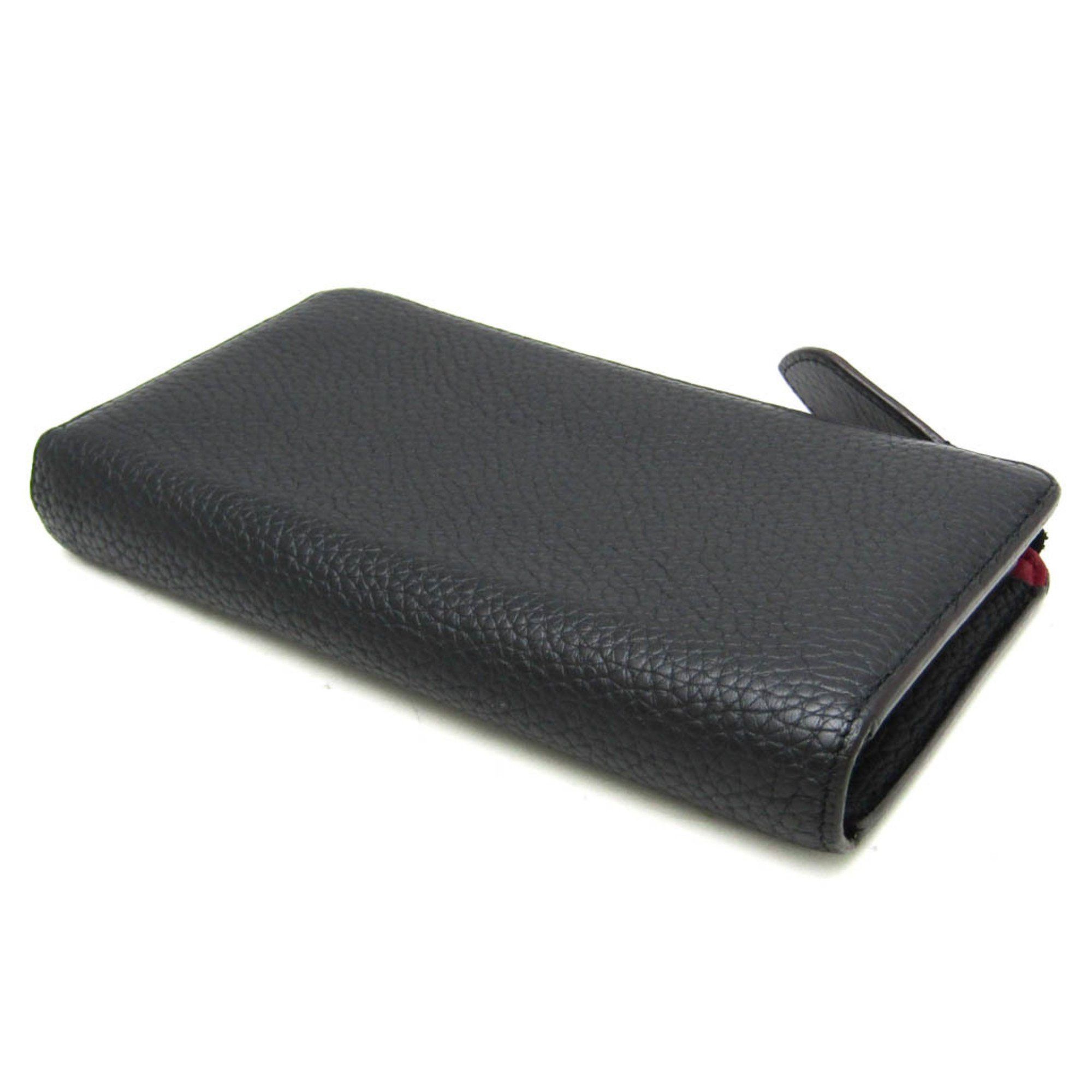 Louis Vuitton Louis Vuitton Taurillon Comete Wallet M63102 Women's Taurillon Leather Long Wallet (bi-fold) Noir Size ONE SIZE - 2 Thumbnail