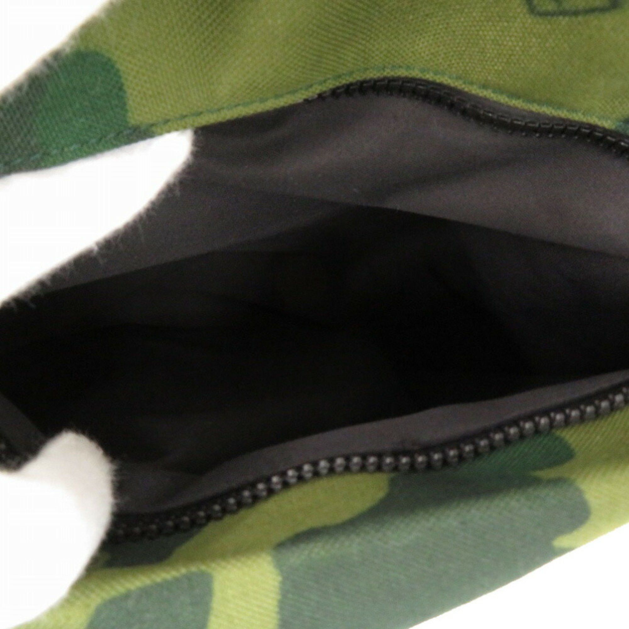 Alfred Dunhill Dunhill Radial Canvas/Leather Green Tote Bag Camouflage/Camouflage 1746Dunhill Size ONE SIZE - 10 Thumbnail