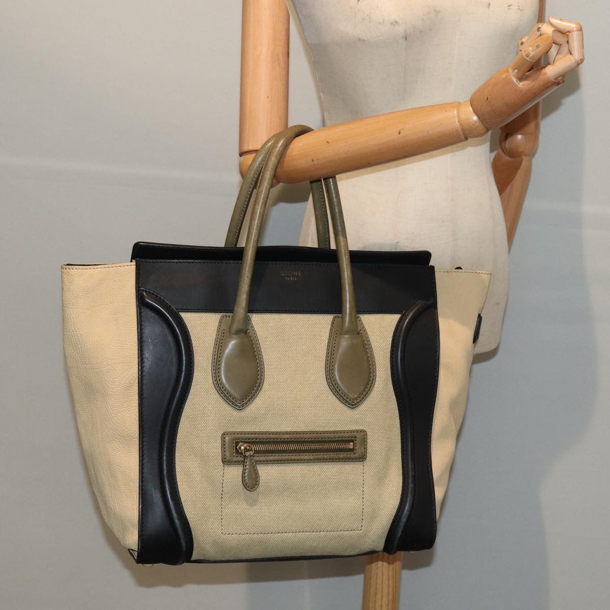 Celine luggage beige online