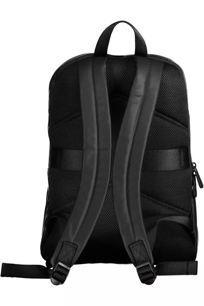 Calvin Klein Black Polyester Men Men's Backpack Size ONE SIZE - 2 Thumbnail