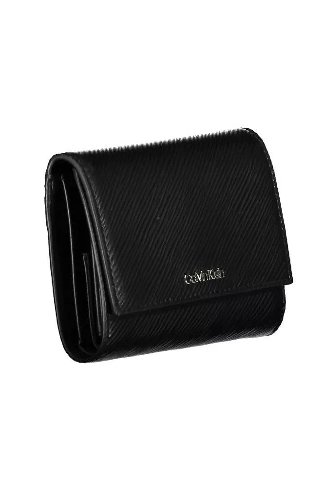 Calvin Klein Black Polyethylene Women Women's Wallet Size ONE SIZE - 3 Thumbnail