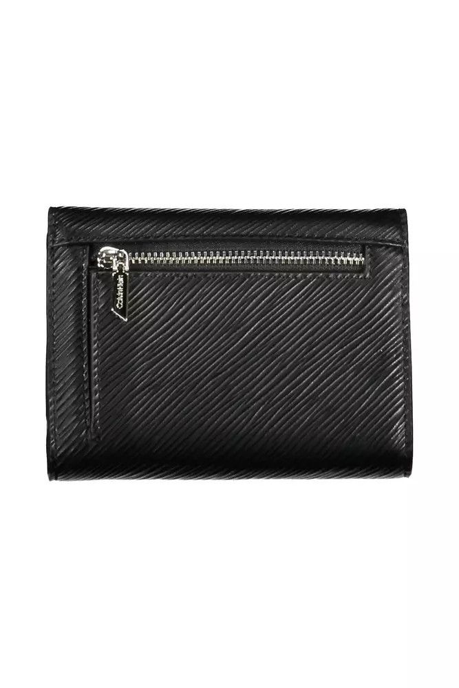 Calvin Klein Black Polyethylene Women Women's Wallet Size ONE SIZE - 2 Thumbnail