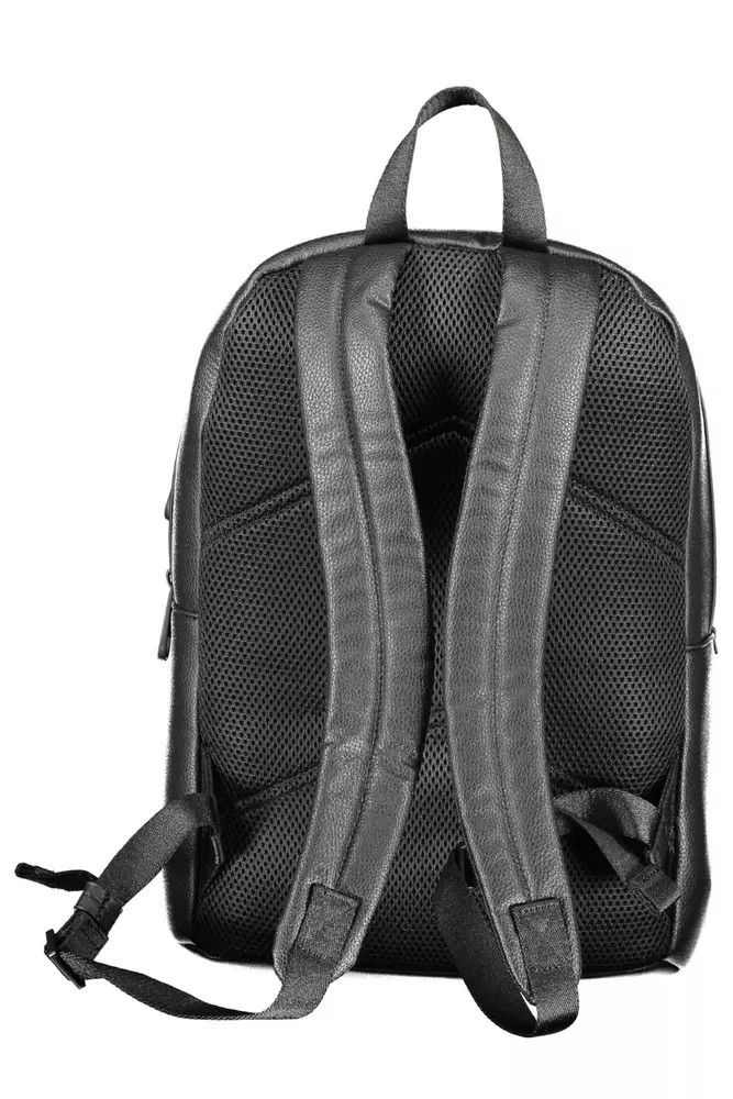 Calvin Klein Black Polyethylene Men Men's Backpack Size ONE SIZE - 2 Thumbnail