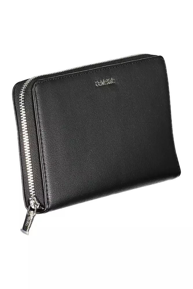 Calvin Klein Black Polyethylene Women Women's Wallet Size ONE SIZE - 3 Thumbnail