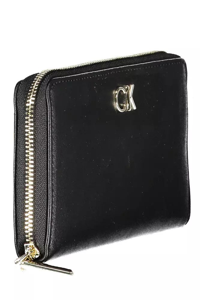 Calvin Klein Black Polyethylene Women Women's Wallet Size ONE SIZE - 3 Thumbnail