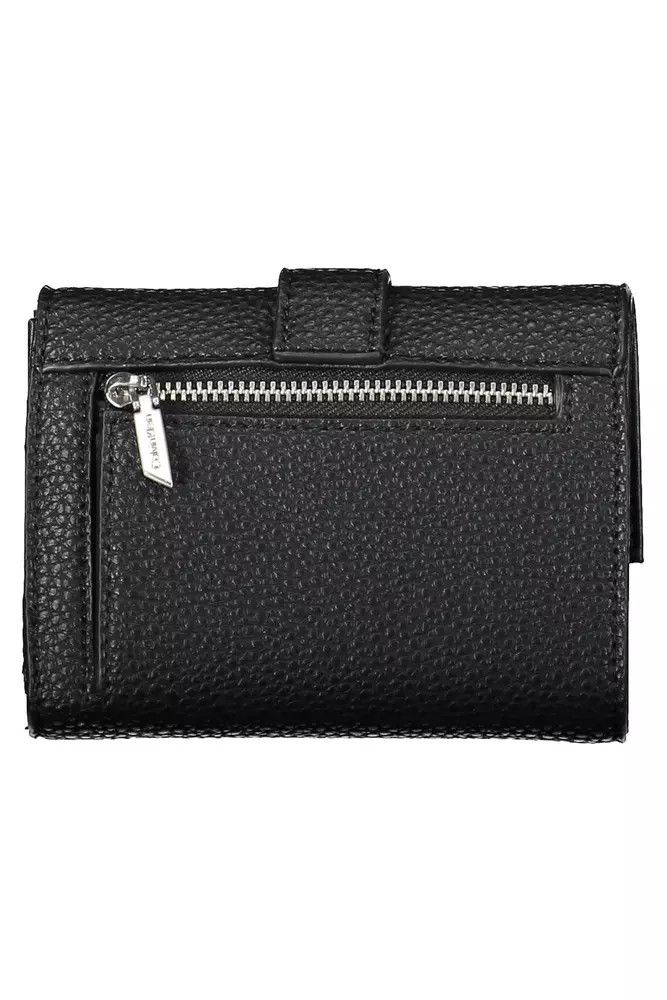 Calvin Klein Black Polyester Women Women's Wallet Size ONE SIZE - 2 Thumbnail