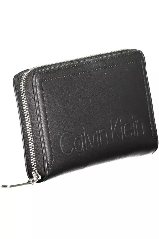 Calvin Klein Black Polyethylene Women Women's Wallet Size ONE SIZE - 3 Thumbnail