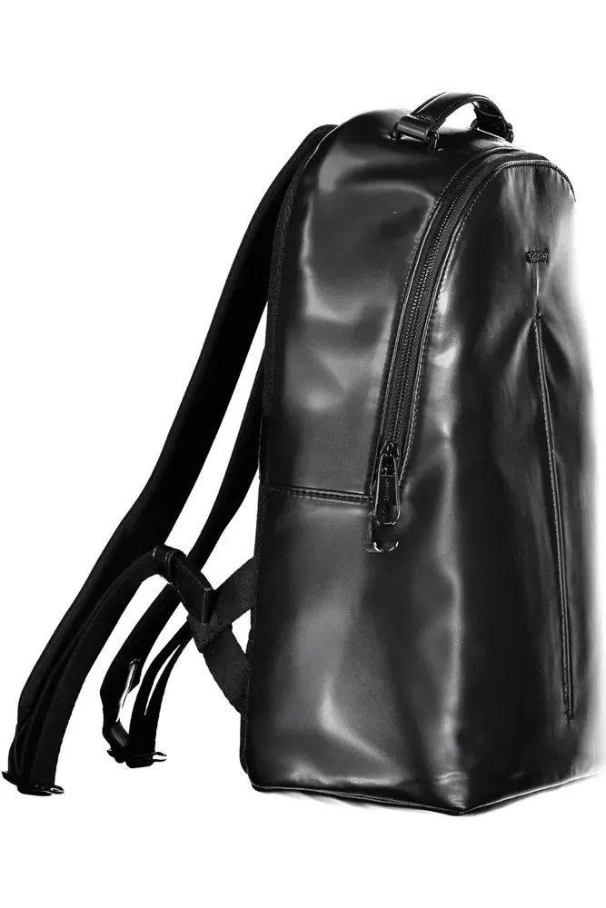 Calvin Klein Black Polyester Men Men's Backpack Size ONE SIZE - 3 Thumbnail