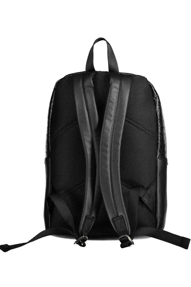 Calvin Klein Black Polyester Men Men's Backpack Size ONE SIZE - 2 Thumbnail