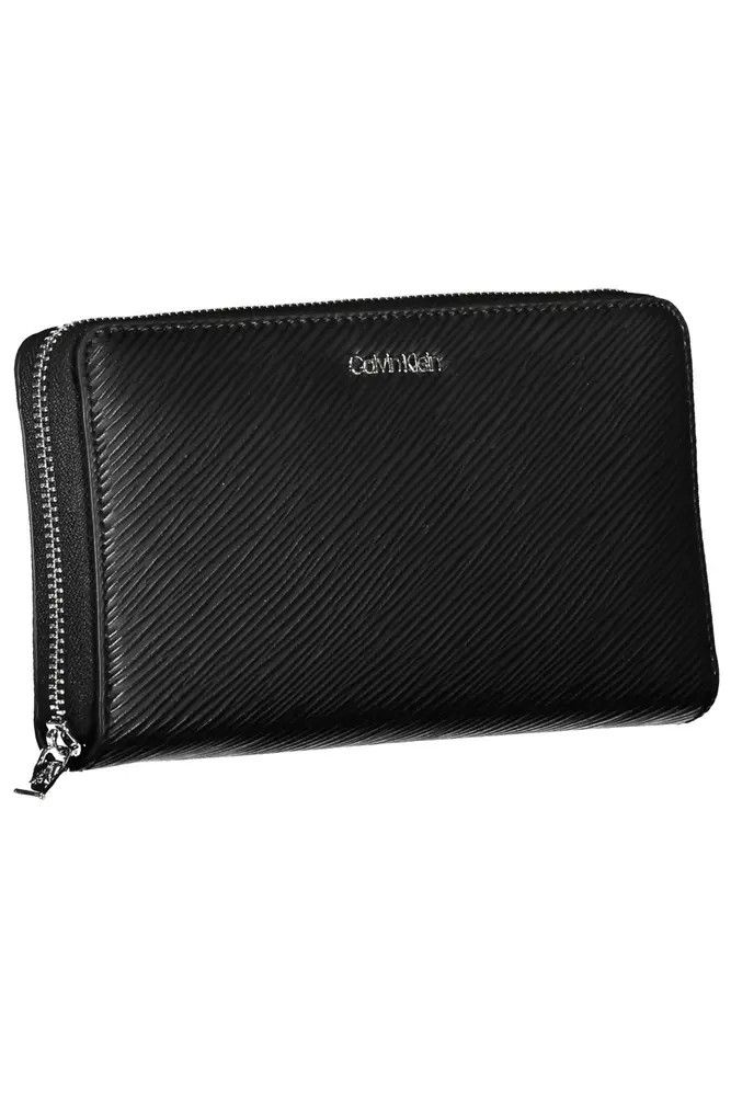 Calvin Klein Black Polyethylene Women Women's Wallet Size ONE SIZE - 3 Thumbnail