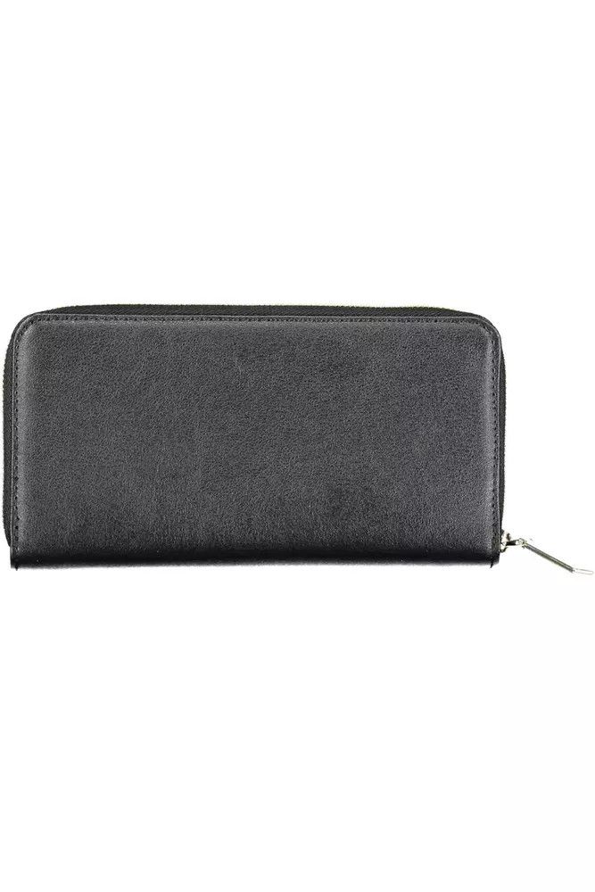 Calvin Klein Black Polyvinylchloride Women Women's Wallet Size ONE SIZE - 2 Thumbnail