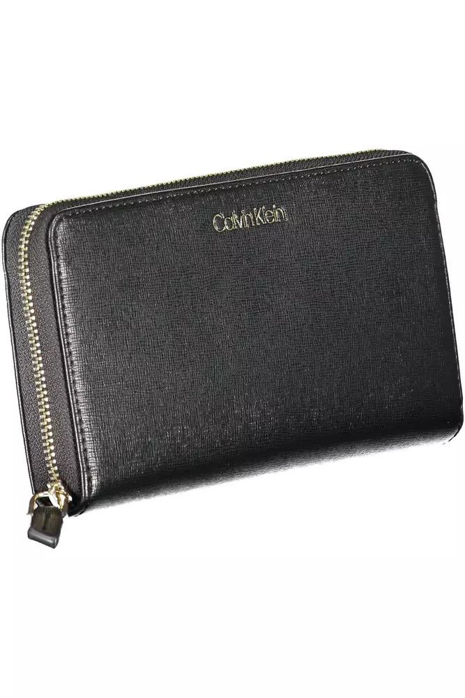 Calvin Klein Black Polyethylene Women Women's Wallet Size ONE SIZE - 3 Thumbnail