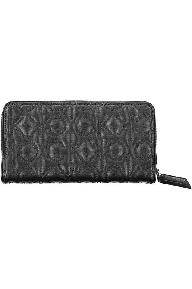 Calvin Klein Black Polyethylene Women Women's Wallet Size ONE SIZE - 2 Thumbnail