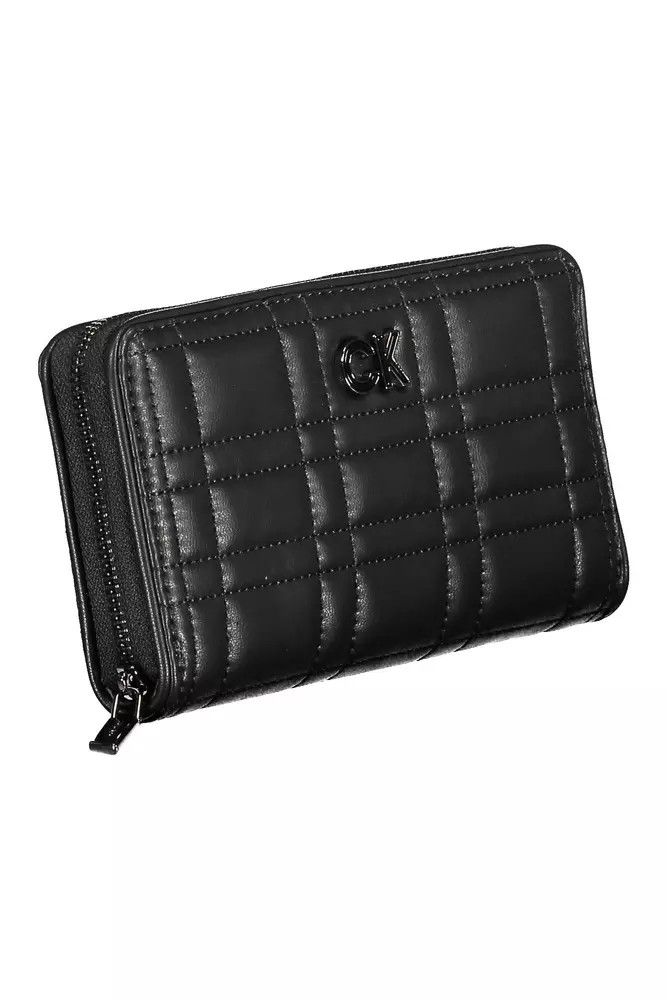Calvin Klein Black Polyester Women Women's Wallet Size ONE SIZE - 3 Thumbnail