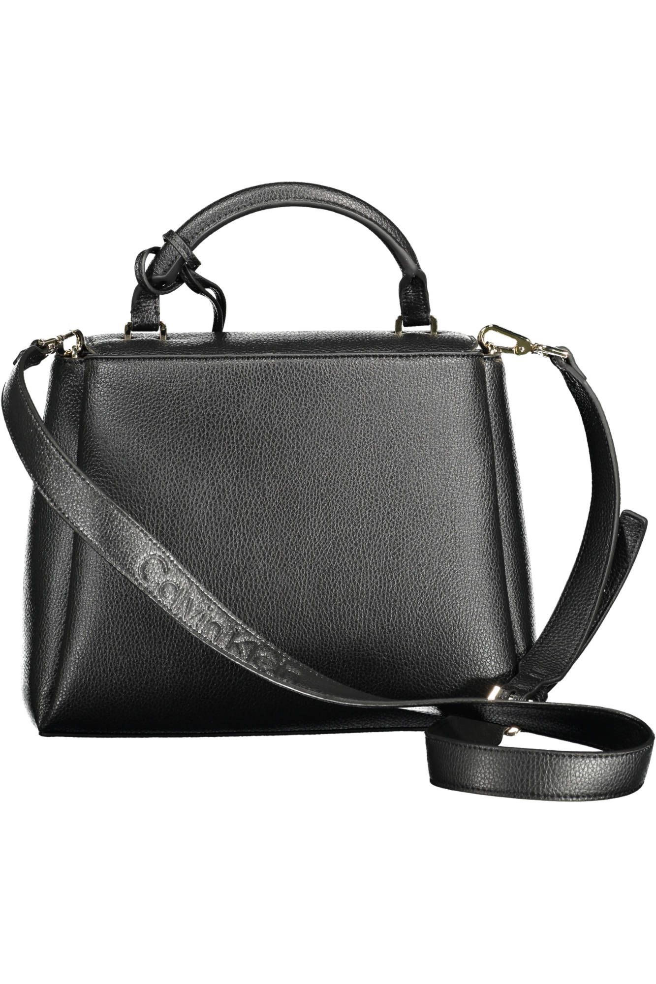 Calvin Klein Black Polyester Women Women's Handbag Size ONE SIZE - 2 Thumbnail