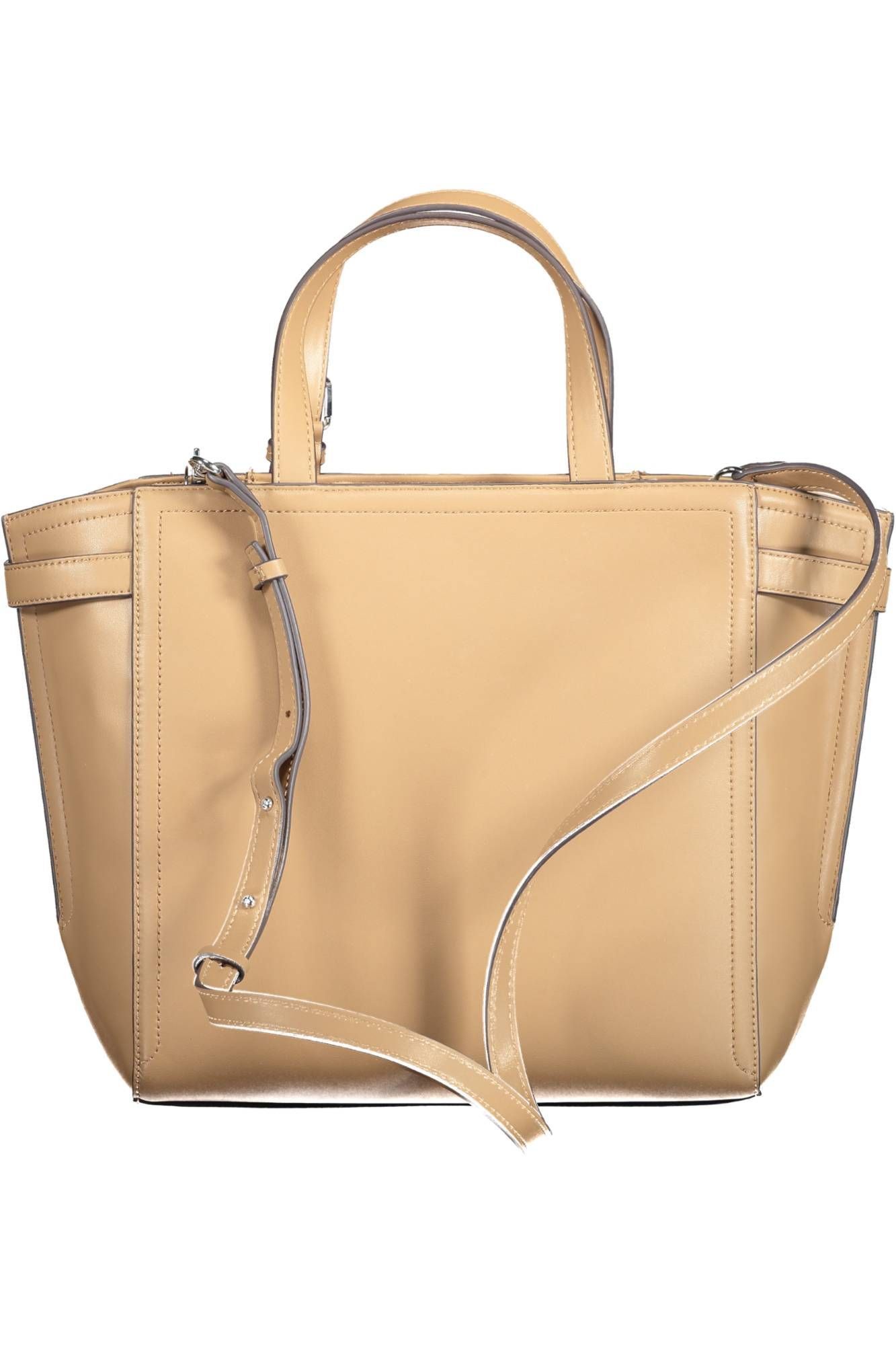 Calvin Klein Brown Polyester Women Women's Handbag Size ONE SIZE - 2 Thumbnail