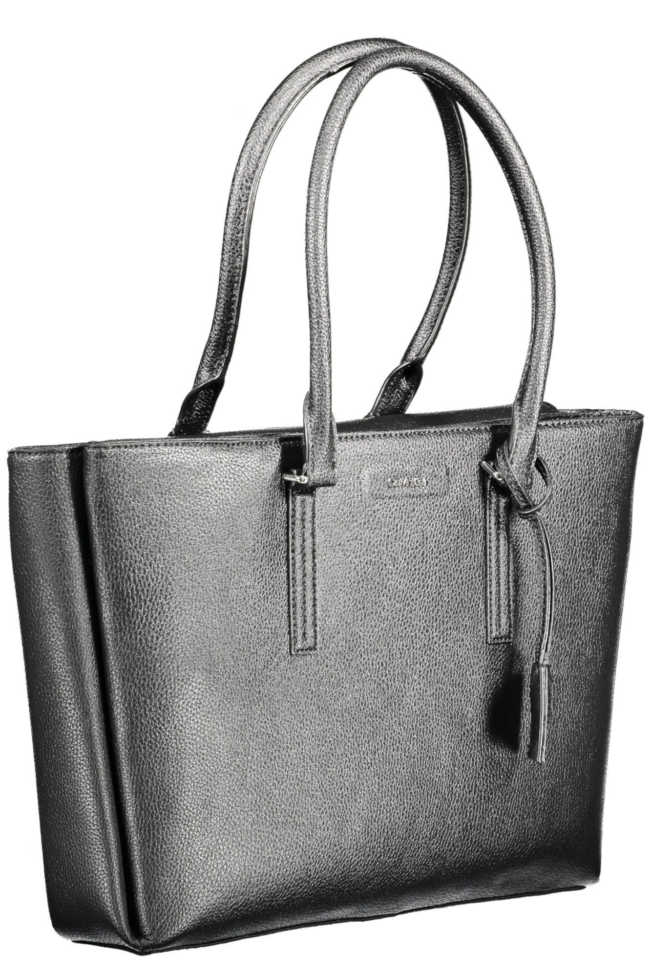 Calvin Klein Black Polyethylene Women Women's Handbag Size ONE SIZE - 3 Thumbnail