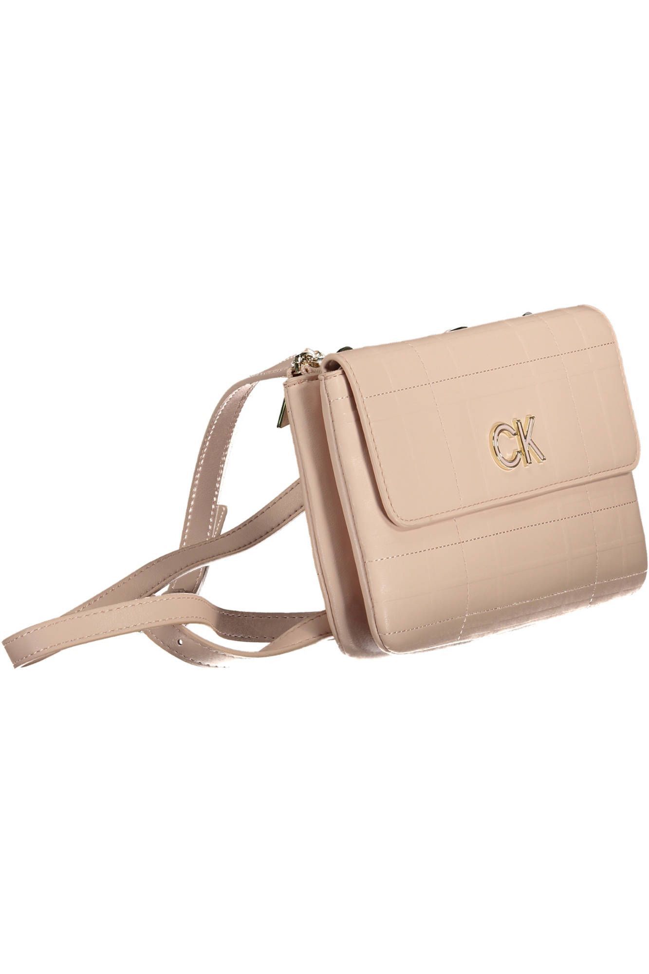 Calvin Klein Pink Polyester Women Women's Handbag Size ONE SIZE - 3 Thumbnail