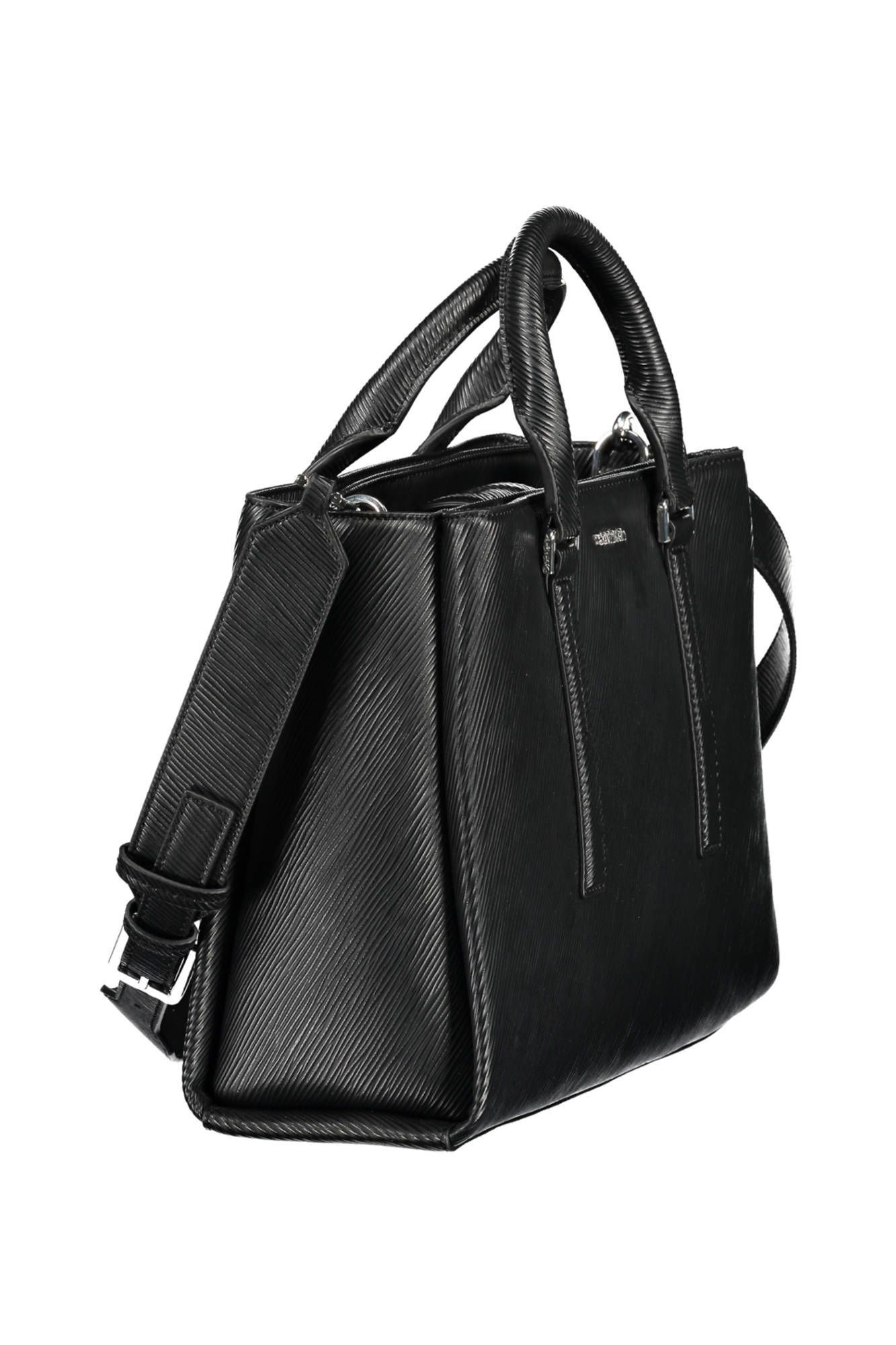 Calvin Klein Black Polyester Women Women's Handbag Size ONE SIZE - 3 Thumbnail