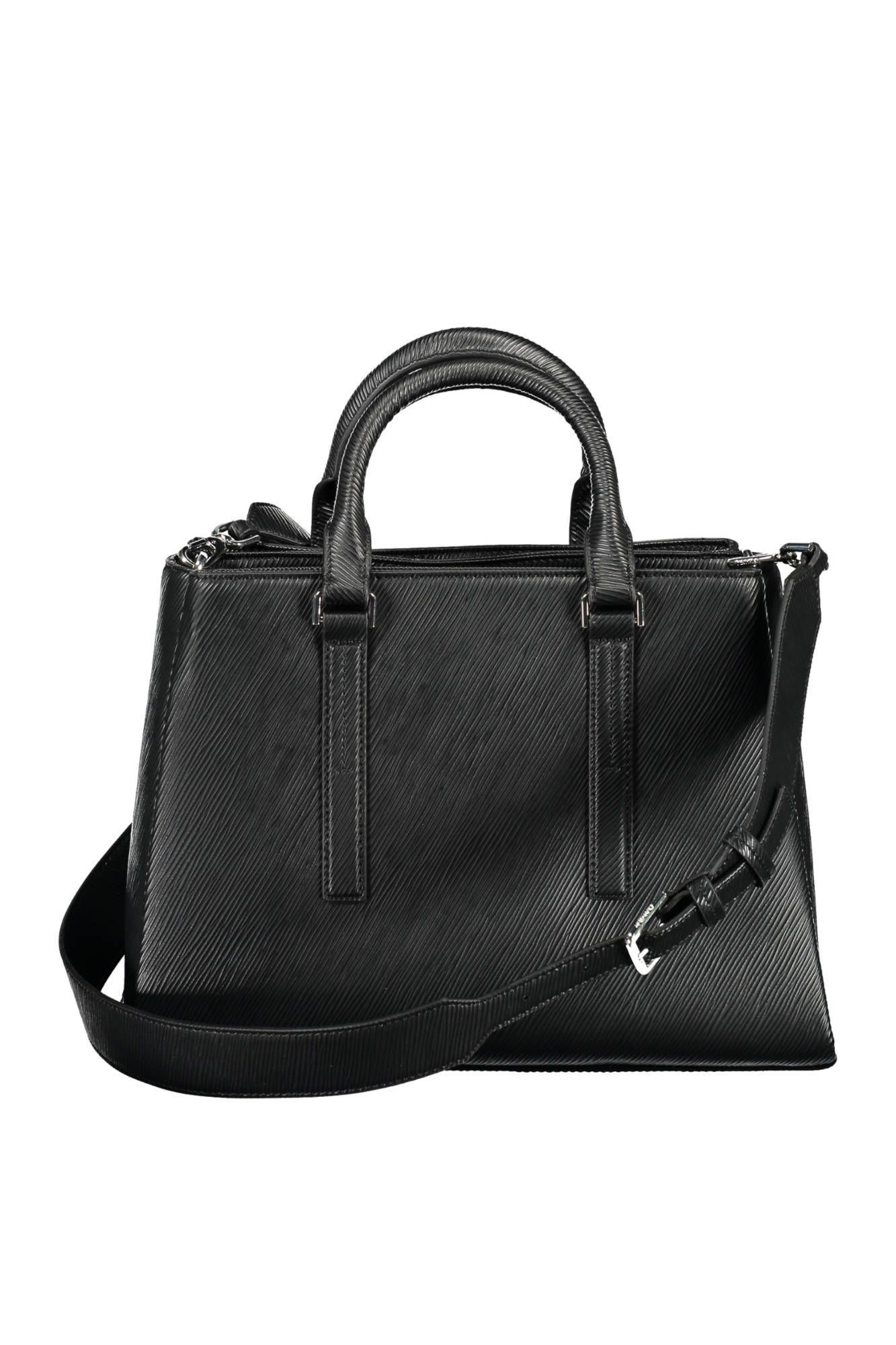 Calvin Klein Black Polyester Women Women's Handbag Size ONE SIZE - 2 Thumbnail