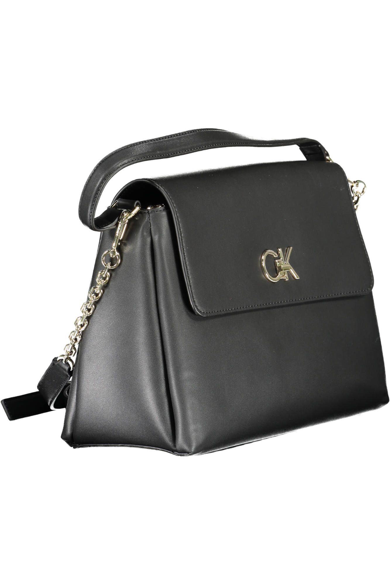 Calvin Klein Black Polyester Women Women's Handbag Size ONE SIZE - 3 Thumbnail