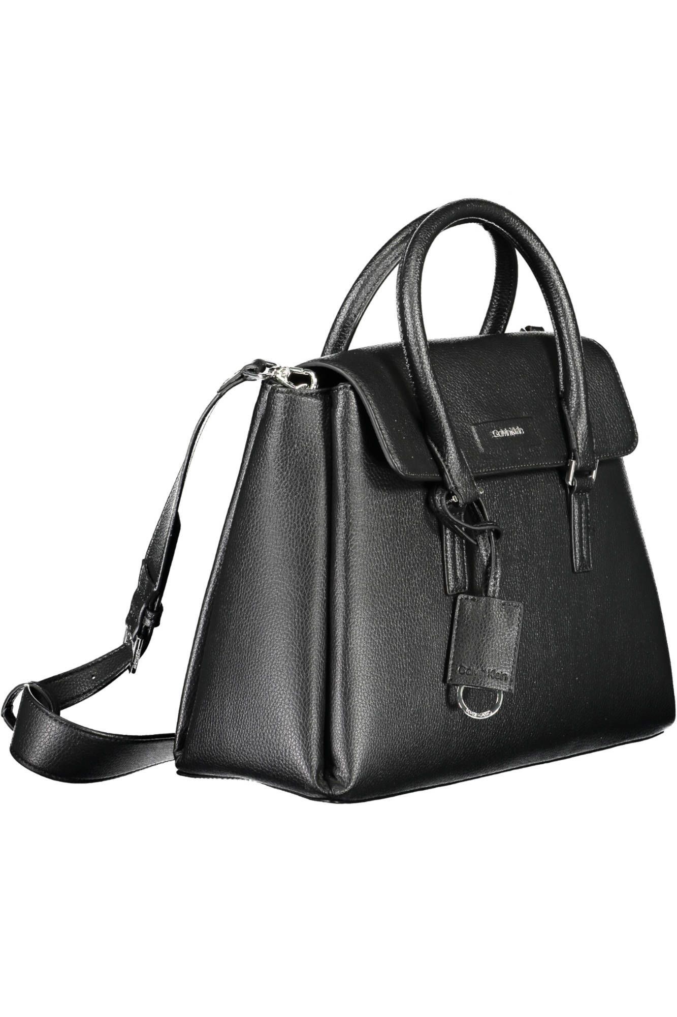 Calvin Klein Black Polyester Women Women's Handbag Size ONE SIZE - 3 Thumbnail