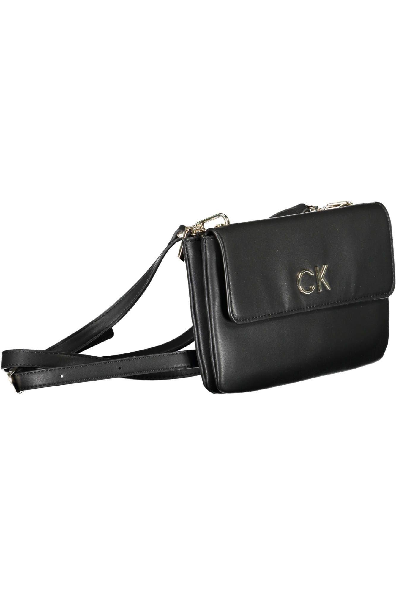 Calvin Klein Black Polyester Women Women's Handbag Size ONE SIZE - 3 Thumbnail