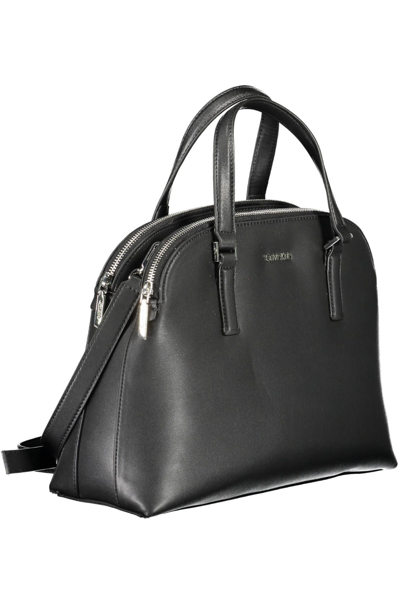 Calvin Klein Black Polyester Women Women's Handbag Size ONE SIZE - 3 Thumbnail