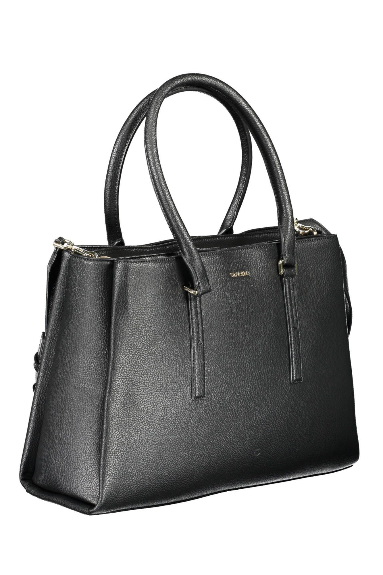 Calvin Klein Black Polyester Women Women's Handbag Size ONE SIZE - 3 Thumbnail