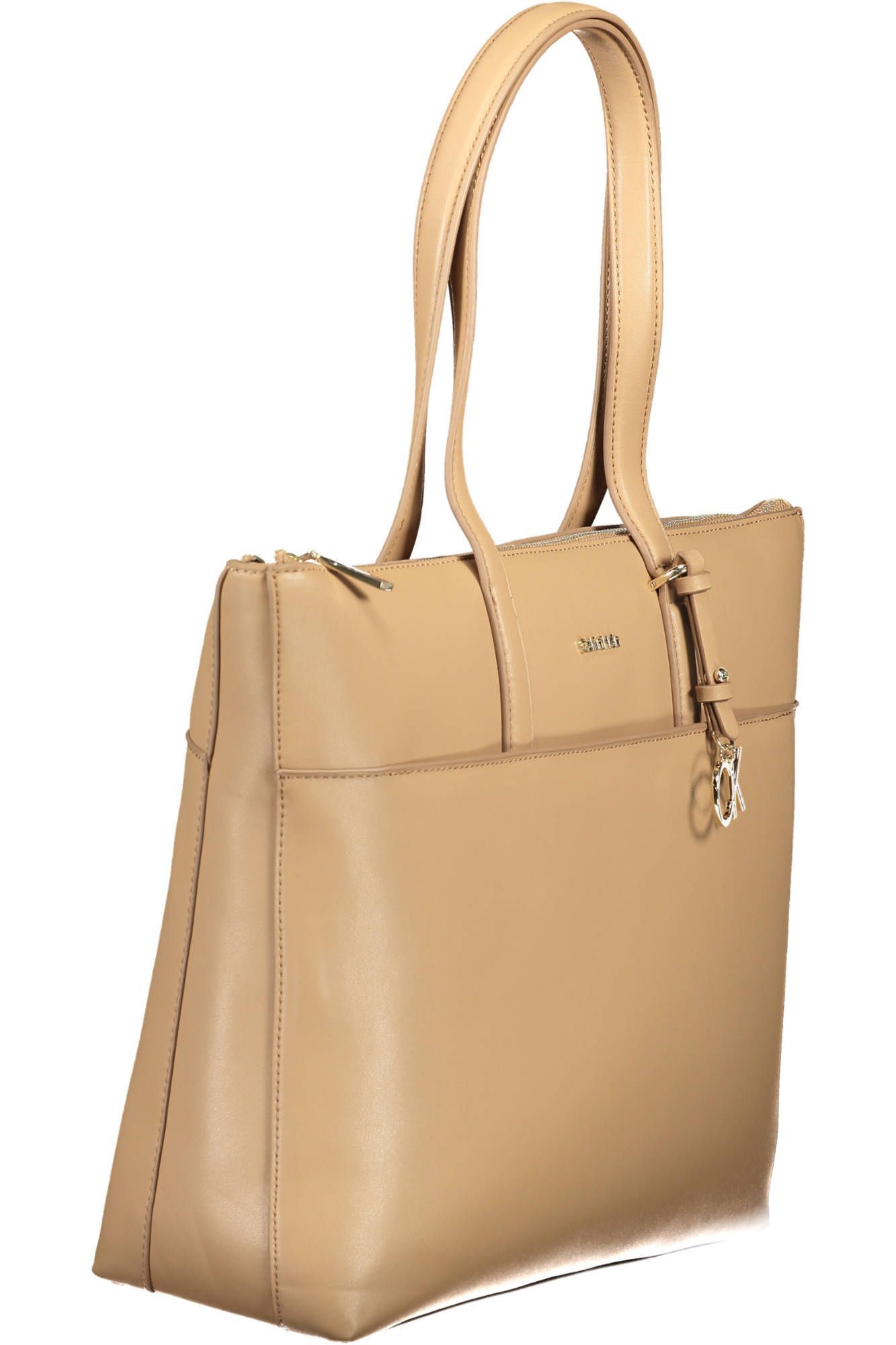 Calvin Klein Beige Polyester Women Women's Handbag Size ONE SIZE - 3 Thumbnail