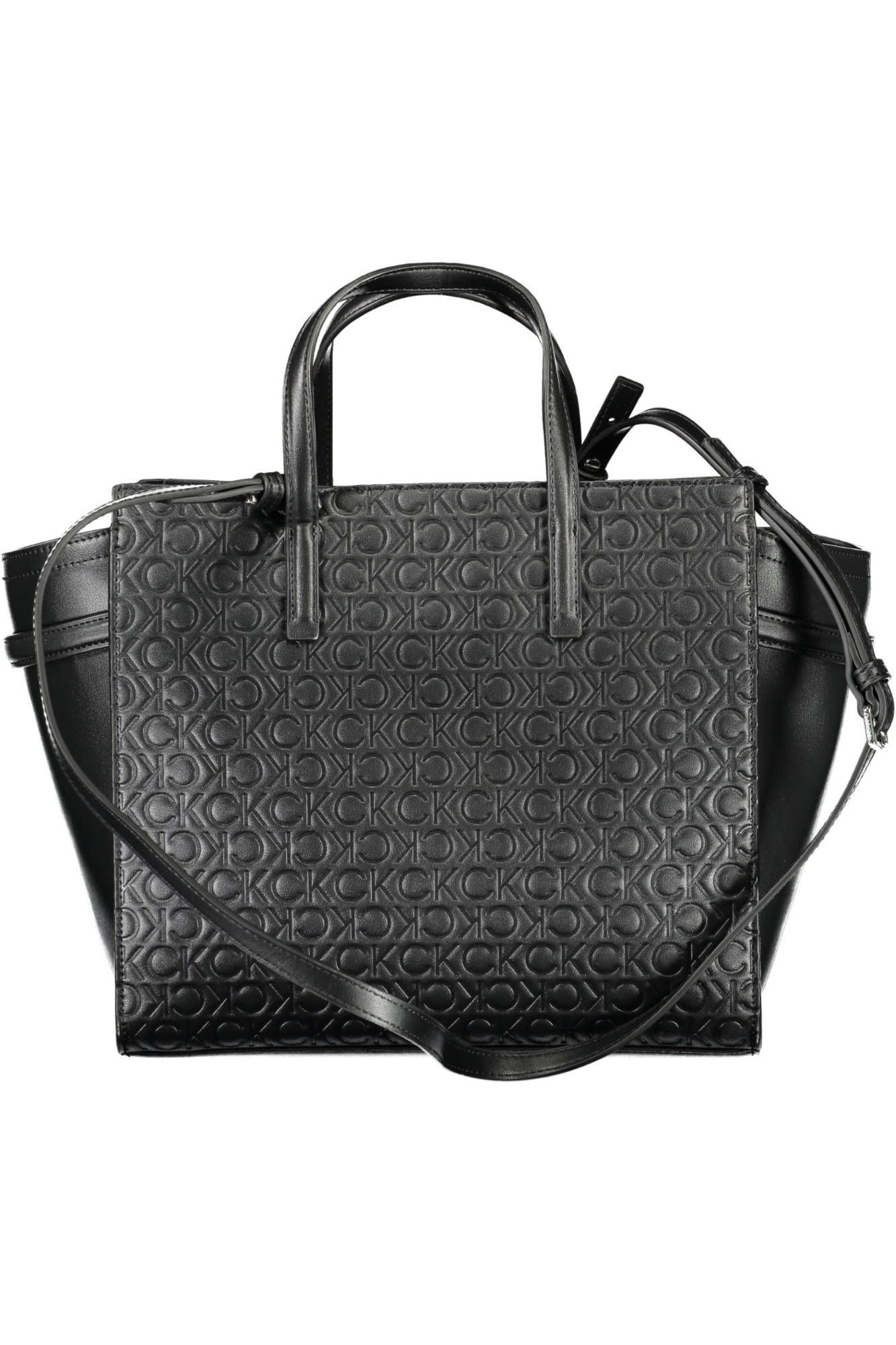 Calvin Klein Black Polyester Women Women's Handbag Size ONE SIZE - 2 Thumbnail