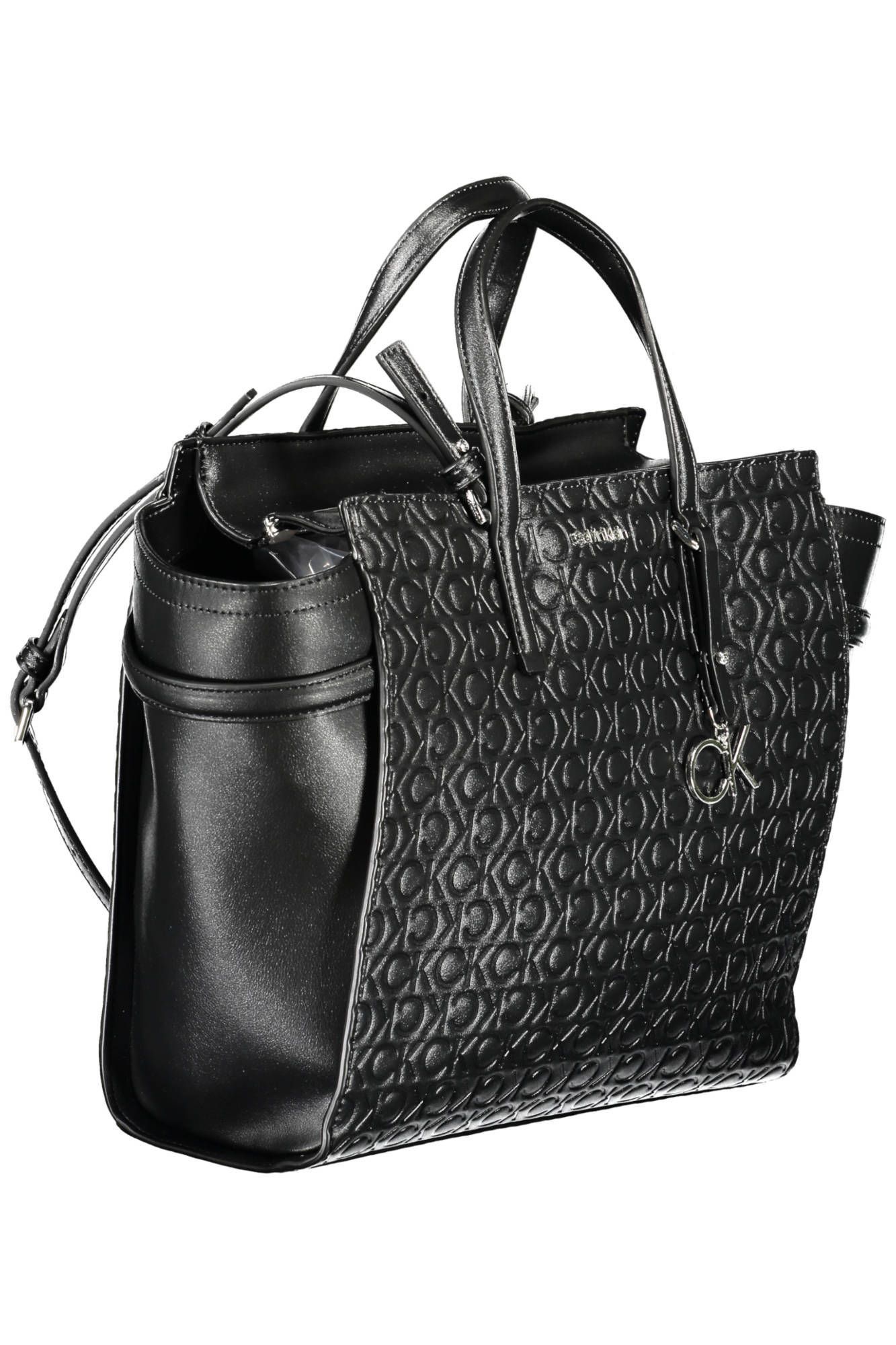 Calvin Klein Black Polyester Women Women's Handbag Size ONE SIZE - 3 Thumbnail
