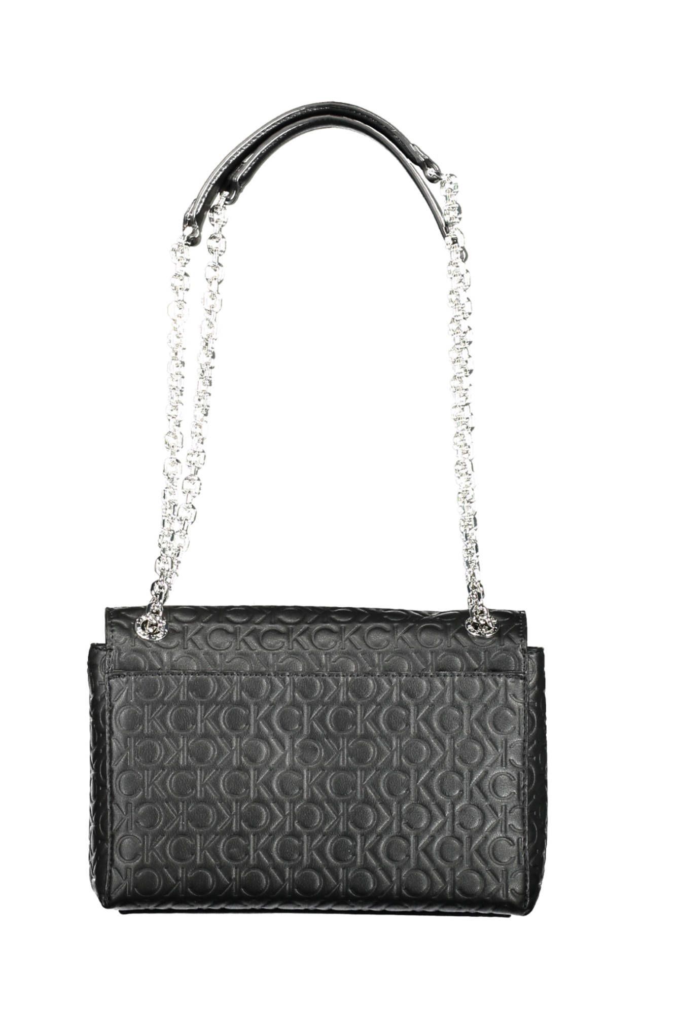 Calvin Klein Black Polyester Women Women's Handbag Size ONE SIZE - 2 Thumbnail