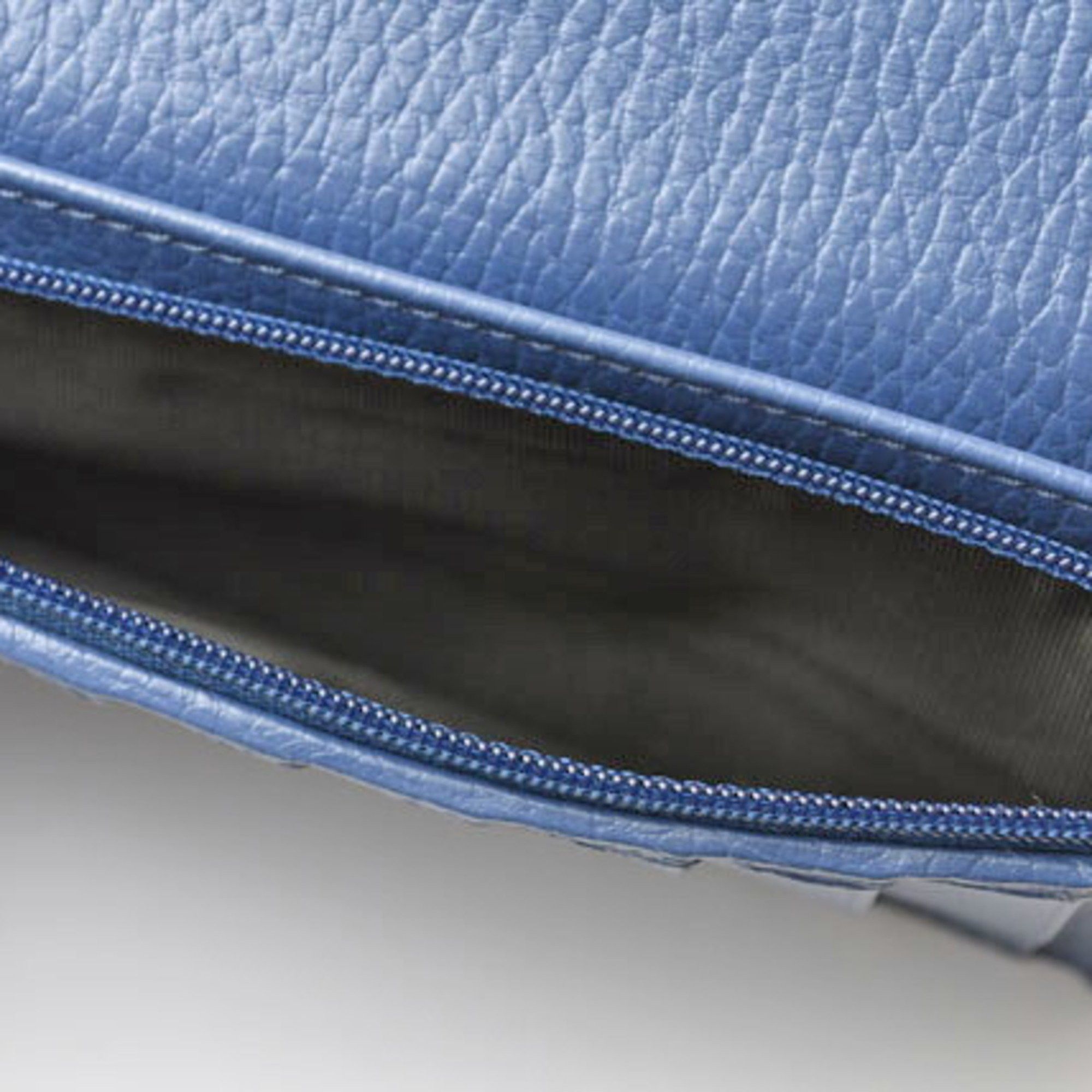 Gucci Gucci Wallet Men's Bi-fold GUCCI Long Interlocking G INTERLOCKING Bicolor Black Blue 610467 CAO2N 1040 Size ONE SIZE - 14 Thumbnail