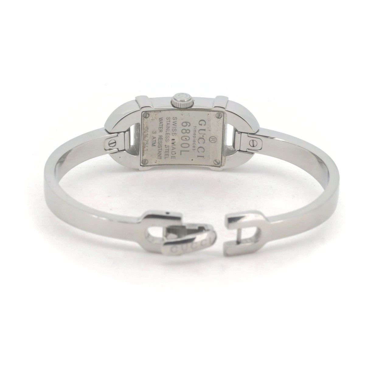 Gucci Gucci Gucci 6800L Stainless Steel Quartz Bangle Watch Metal Other 6800L Size ONE SIZE - 2 Thumbnail