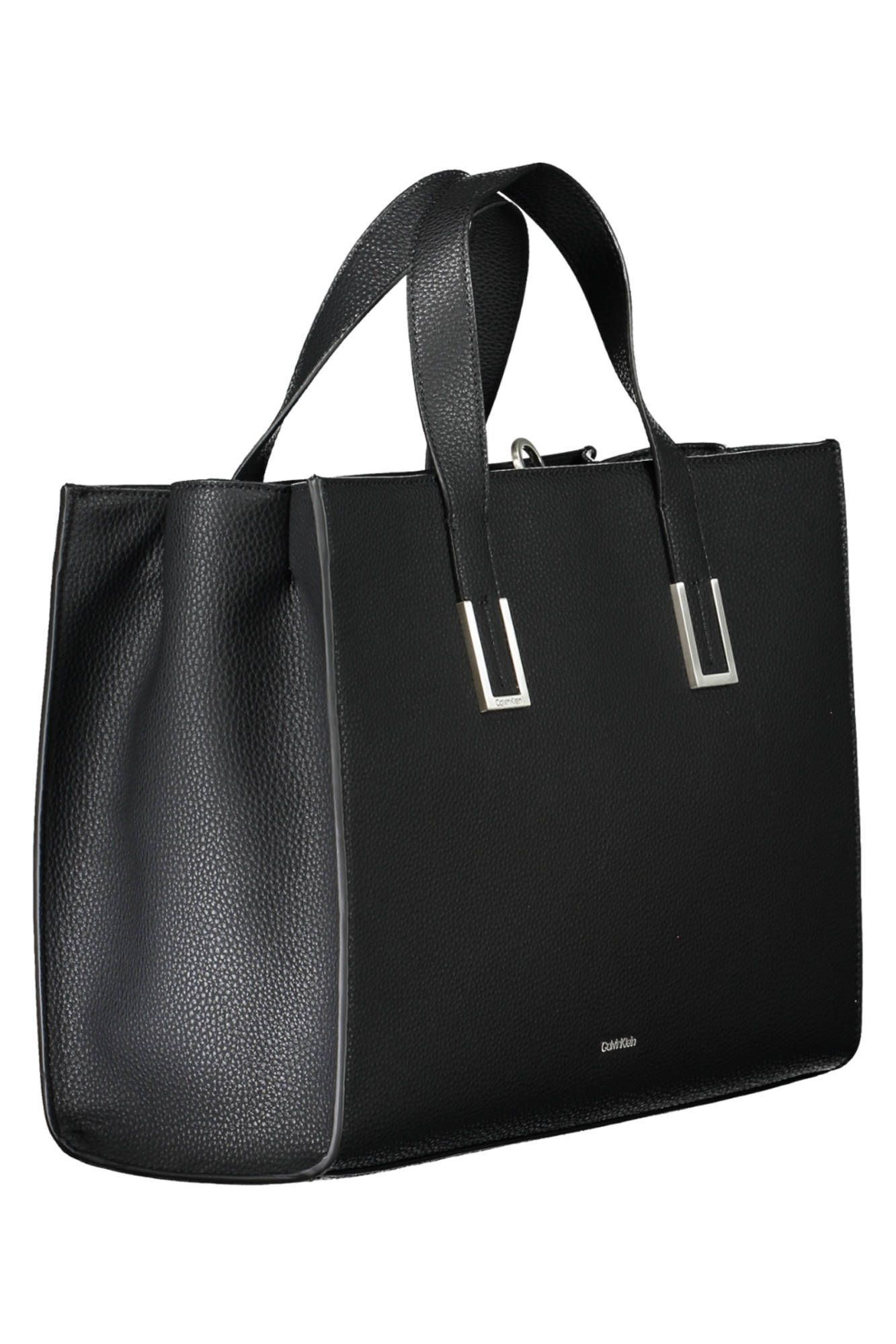 Calvin Klein Black Polyester Women Women's Handbag Size ONE SIZE - 3 Thumbnail