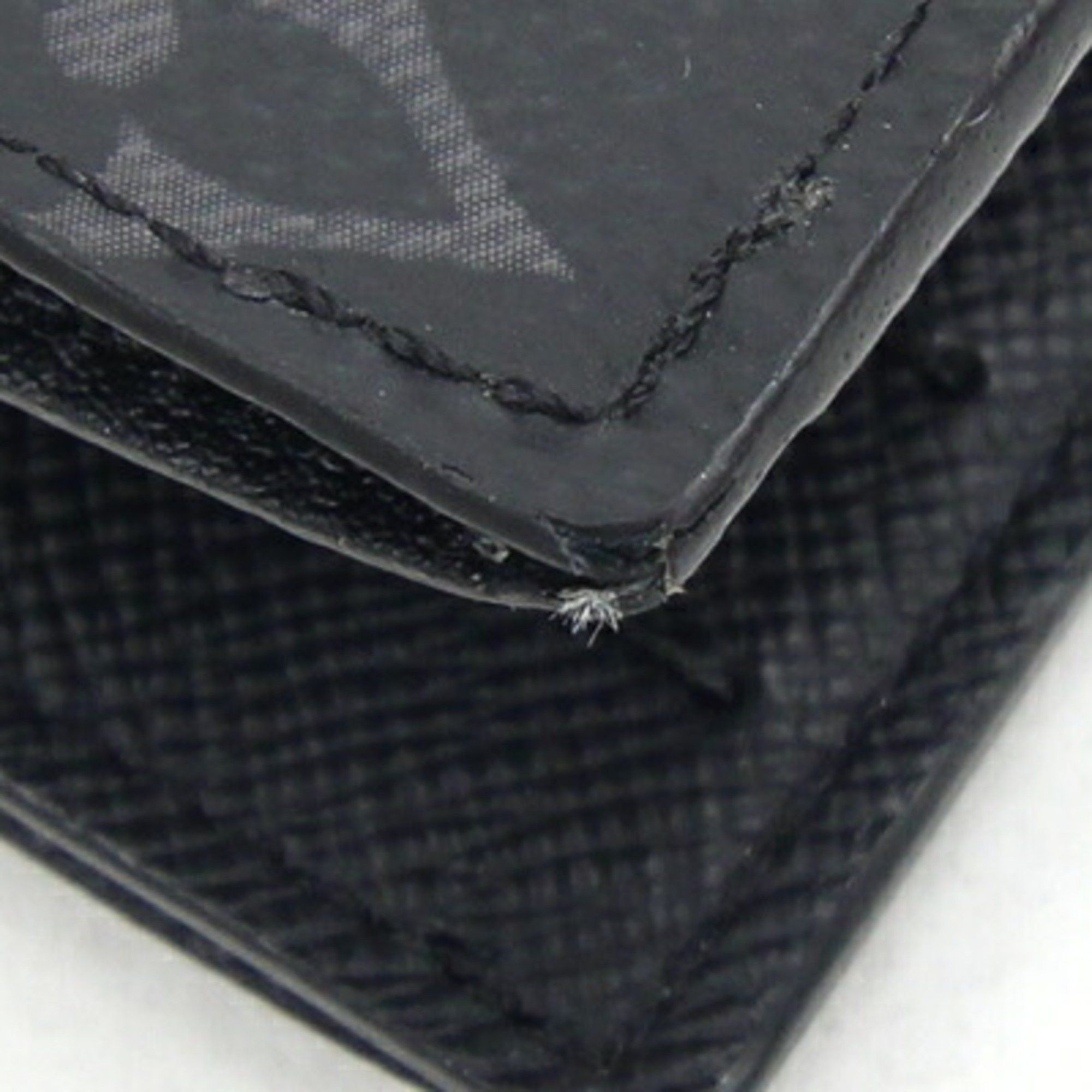 Louis Vuitton Louis Vuitton Bi-fold Wallet Monogram Eclipse Portefeuille Marco NM M62545 Compact Folding Men's LOUIS VUITTON Size ONE SIZE - 6 Thumbnail