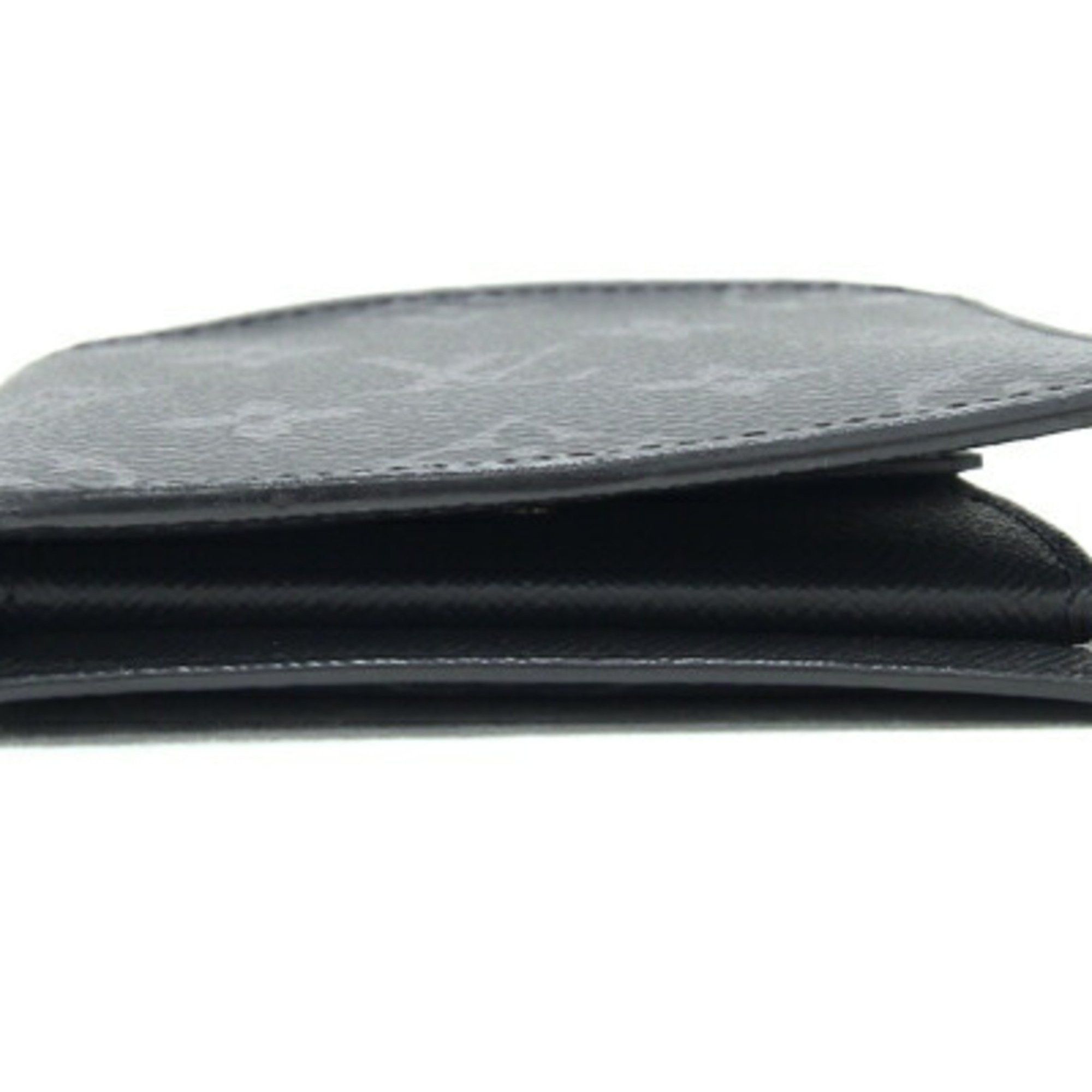 Louis Vuitton Louis Vuitton Bi-fold Wallet Monogram Eclipse Portefeuille Marco NM M62545 Compact Folding Men's LOUIS VUITTON Size ONE SIZE - 5 Thumbnail
