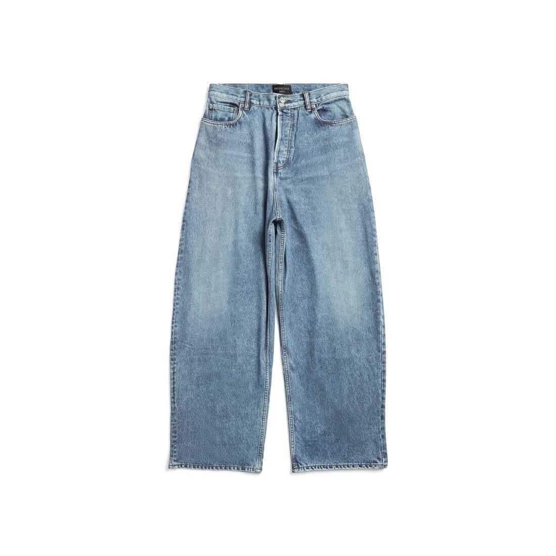 Balenciaga Balenciaga Denim Trompe L’Oleil Print Pant Jeans Size US 32 / EU 48 - 2 Thumbnail