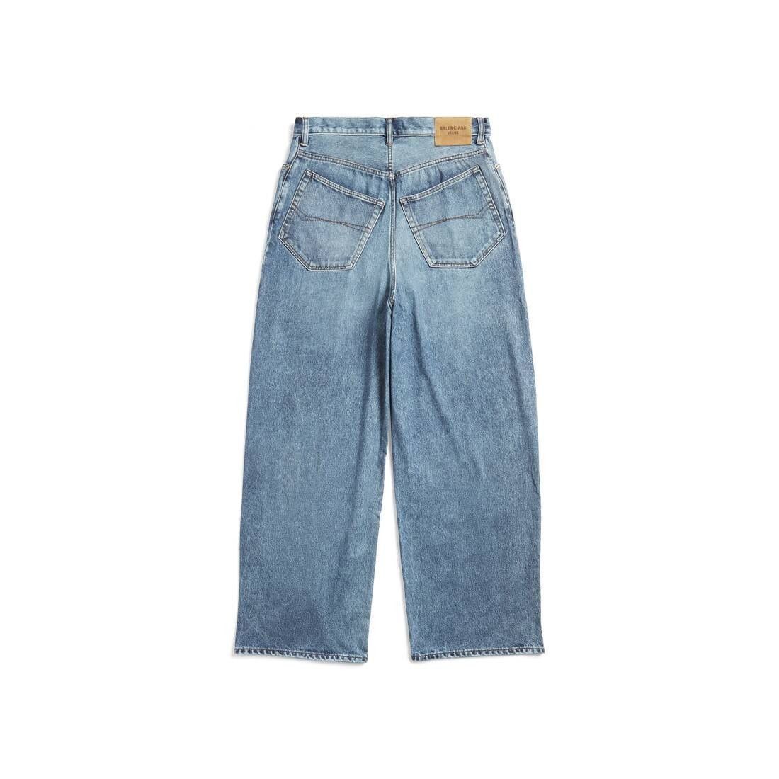 Balenciaga Balenciaga Denim Trompe L’Oleil Print Pant Jeans Size US 34 / EU 50 - 3 Thumbnail
